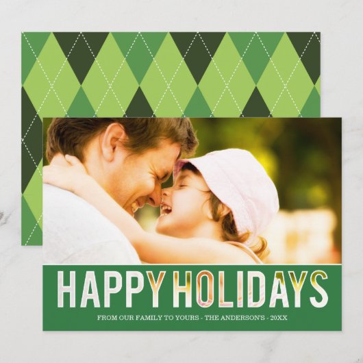 KERST UIT KNIPSEL | KERST FOTO KAART (Voorkant / Achterkant)