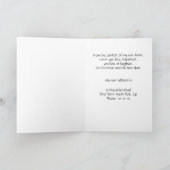 Kerst, uit mijn nieuwe huis. Holly Wreath, Deur Feestdagen Kaart (Binnen)