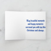 Kerst uit Rusland Feestdagen Kaart (Binnen)