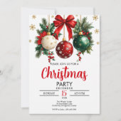Kerst uitnodiging (Voorkant)