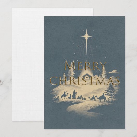 Kerst uitnodiging (Voorkant / Achterkant)