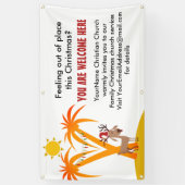 Kerst Uitnodiging Banner (Verticaal)