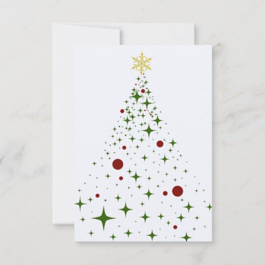 Kerst Uitnodiging – Kerstman & Rendieren Winter (Achterkant)