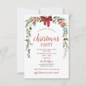 Kerst uitnodiging - Xmas Party uitnodiging (Voorkant)