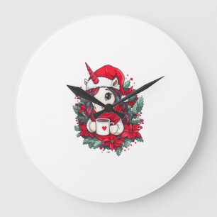 Kerst Unicorn Decoratie Meisjes Jongens Kinderen K Grote Klok