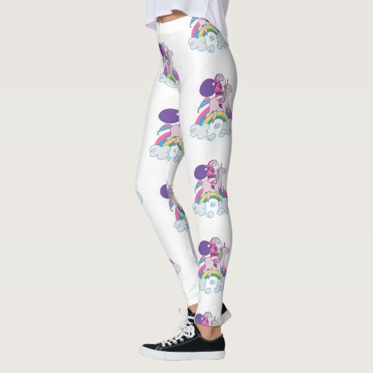 kerst unicorn santa claus leggings (Links)