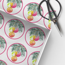 Kerst Unieke Waterverf Magenta