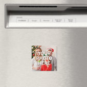 Kerst uw foto hier magneet (Insitu (Vaatwasser))