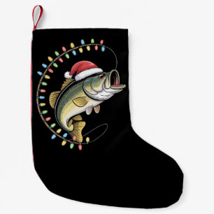 Kerst Vader Baars Vis Merry Vissen Visser Kleine Kerstsok
