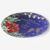 Kerst vakantie bruiloft papier Bord (Gekanteld)