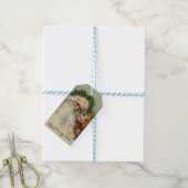 Kerst  vakantie cadeau Label Cadeaulabel (Met Touw)