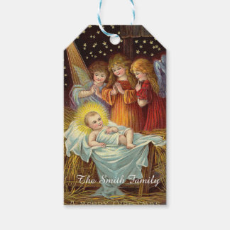 Kerst vakantie cadeau Label Cadeaulabel