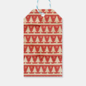 Kerst vakantie cadeau Label Cadeaulabel (Achterkant)