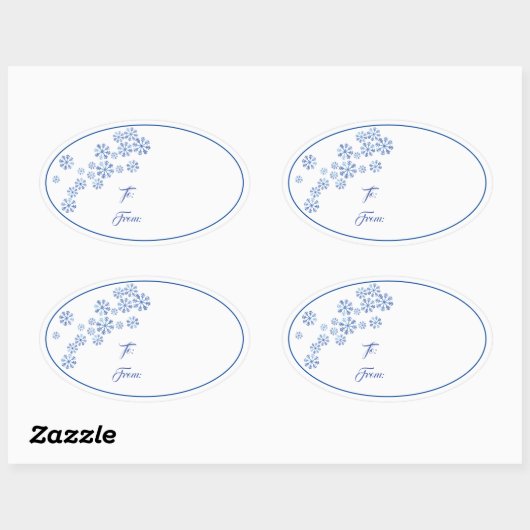 Kerst vakantie cadeau Label Sticker (Vel)