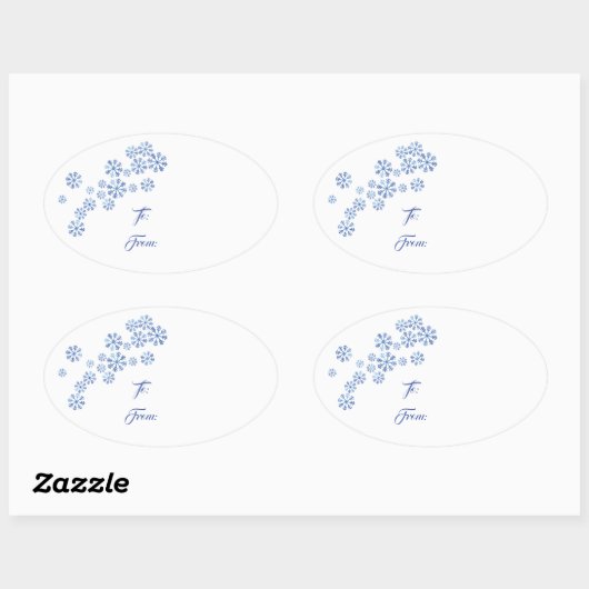 Kerst vakantie cadeau Label Sticker (Vel)