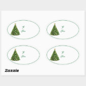 Kerst vakantie cadeau Label Sticker (Vel)