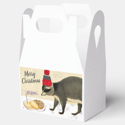 Kerst vakantie gepersonaliseerde cookie behandelen bedankdoosjes (Geopend)