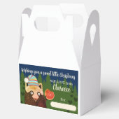 Kerst vakantie gepersonaliseerde cookie behandelen bedankdoosjes (Geopend)