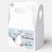 Kerst vakantie gepersonaliseerde cookie behandelen bedankdoosjes (Geopend)