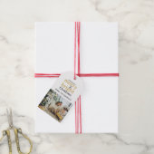 Kerst Vakantie Gift Label Gepersonaliseerde Gift L Cadeaulabel (Met Touw)