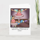 Kerst Vakantie Humor Wenskaart Feestdagen Kaart (Voorkant)