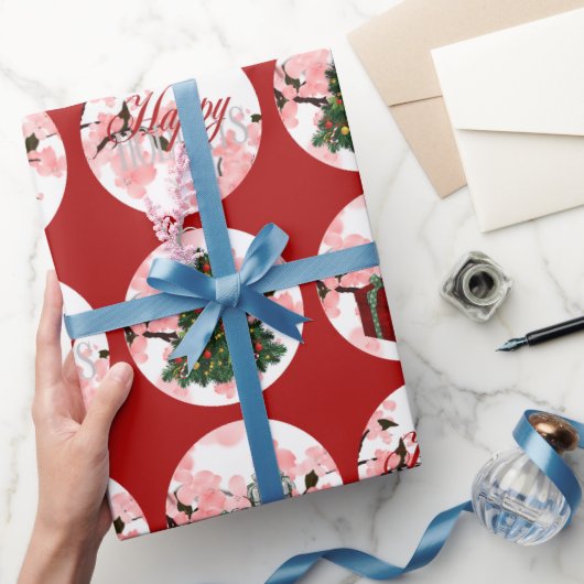 Kerst Vakantie inpakpapier (Geschenken)