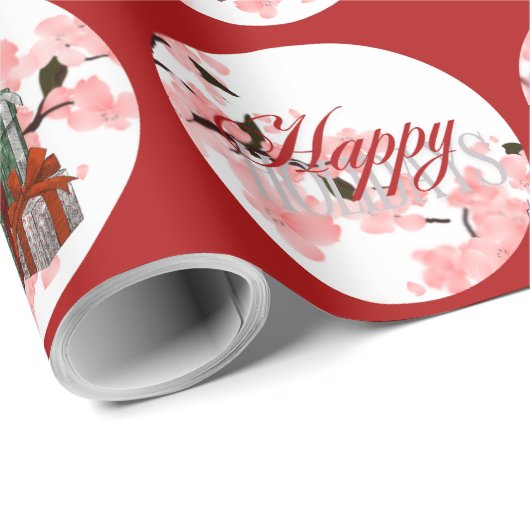 Kerst Vakantie inpakpapier (Rol Hoek)