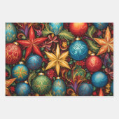 Kerst vakantie inpakpapier (Voorkant)