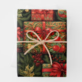 Kerst vakantie inpakpapier (In situ)