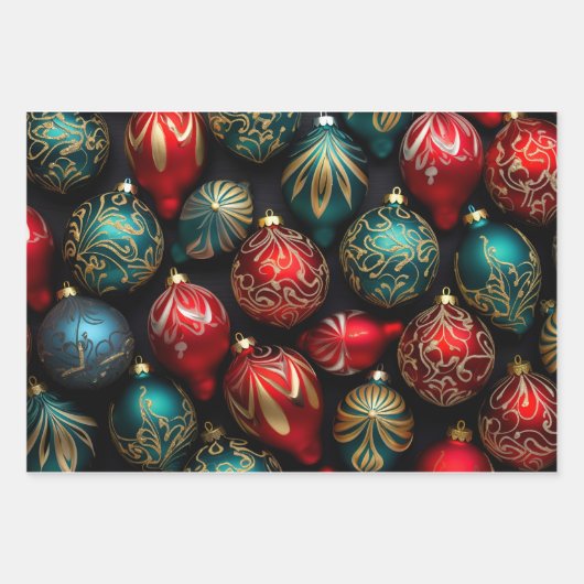 Kerst vakantie inpakpapier (Voorkant)