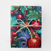 Kerst vakantie inpakpapier (In situ)