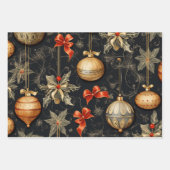 Kerst vakantie inpakpapier (Voorkant)