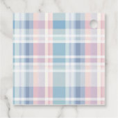 Kerst Vakantie Koffie Mingle Party Bedankjes Labels (Achterkant)