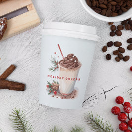 Kerst Vakantie Koffie Mingle Party Papieren Bekers