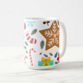 Kerst Vakantie Koffie Mok 2024 (Voorkant rechts)