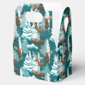 Kerst Vakantie Moose partij gunst box Bedankdoosjes (Geopend)