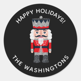 Kerst Vakantie Notenkraker Sticker