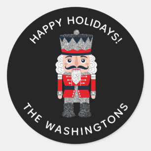 Kerst Vakantie Notenkraker Sticker