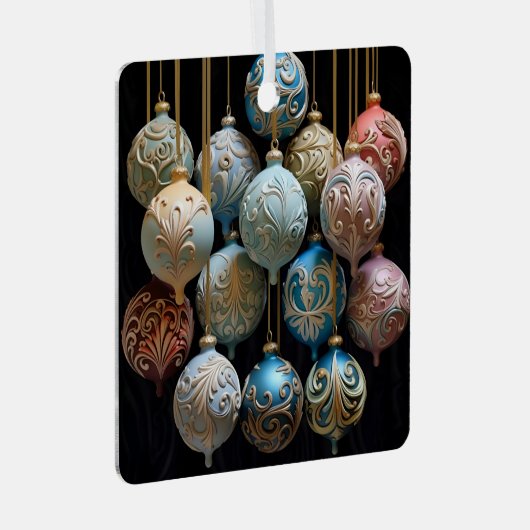 Kerst vakantie ornament (Voorkant Rechts)