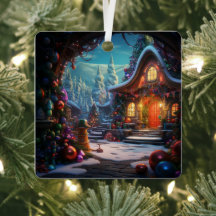 Kerst vakantie ornament