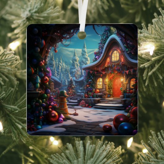 Kerst vakantie ornament (Insitu)