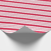 Kerst vakantie Snoep pepermunt inpakpapier (Hoek)