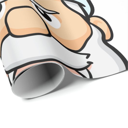 kerst vampier santa cadeaupapier (Rol Hoek)