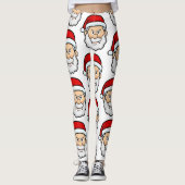 kerst vampier santa leggings (Voorkant)