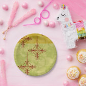  kerst van 70 jaar papieren bordje (Feest)