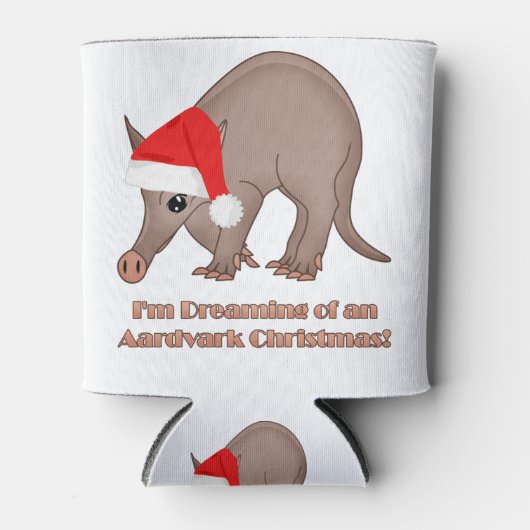 Kerst van Aardvark Blikjeskoeler (Voorkant)