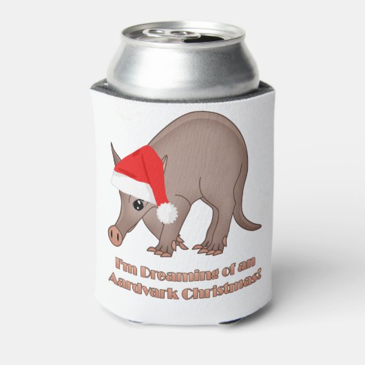 Kerst van Aardvark Blikjeskoeler (Blikje Achterkant)