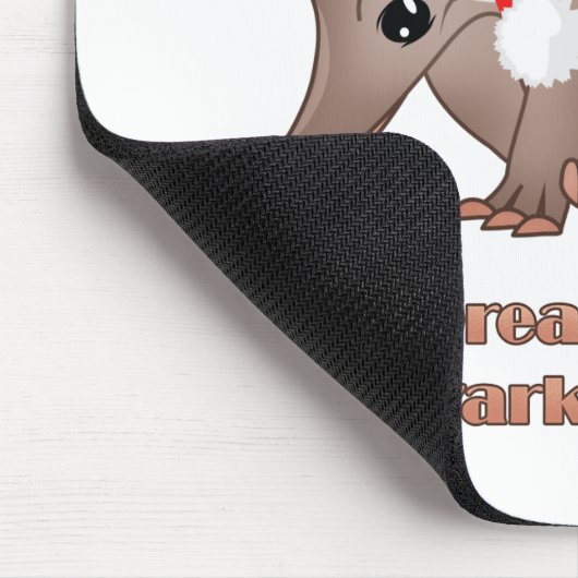 Kerst van Aardvark Muismat (Hoek)