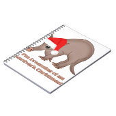 Kerst van Aardvark Notitieboek (Linkerzijde)