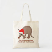 Kerst van Aardvark Tote Bag (Voorkant)